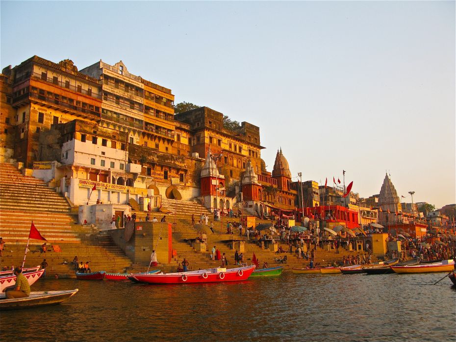 Kashi ki sidhiyan aur ghat